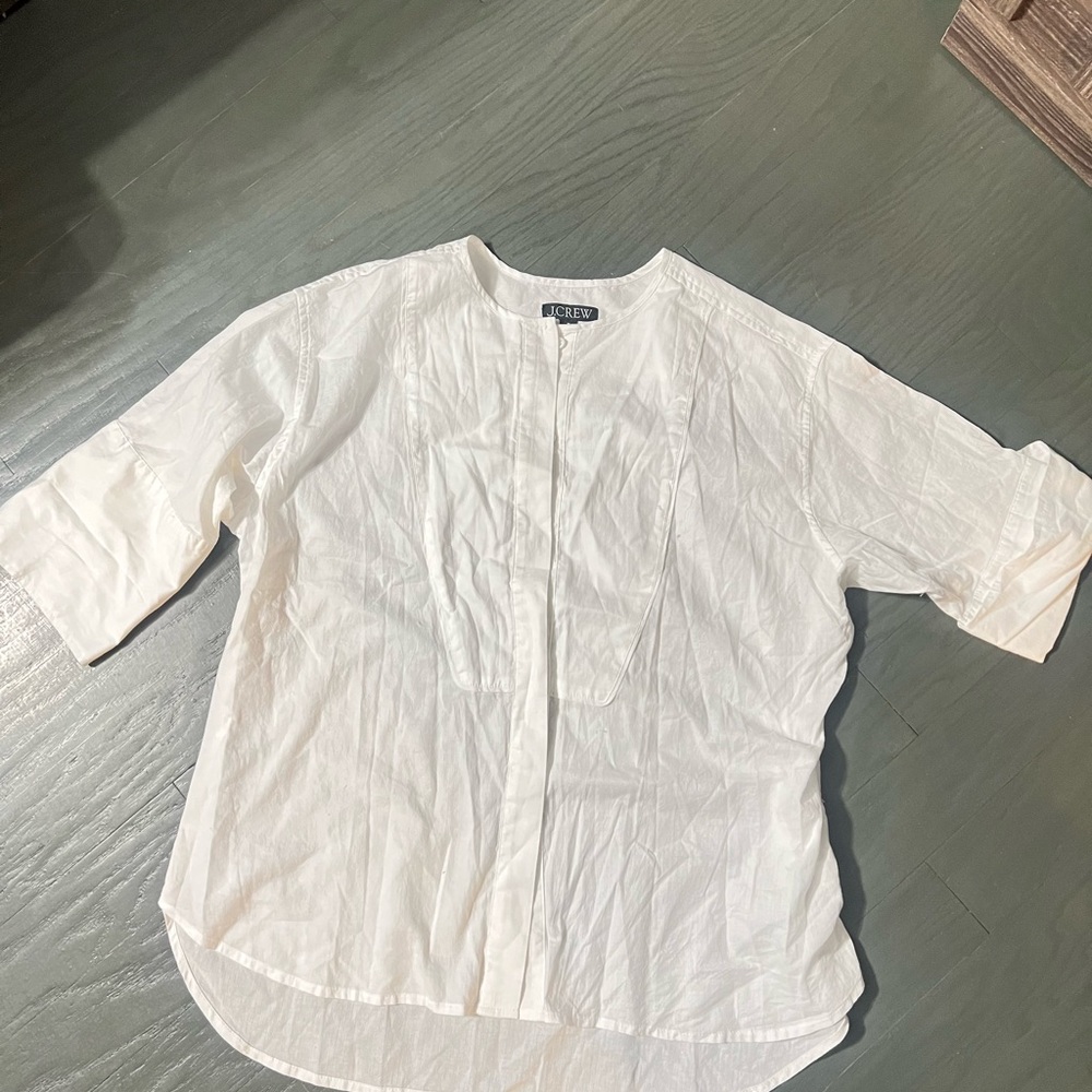 J. Crew White Women's Top